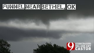 Funnel near Bethel, OK by Val and Amy Castor