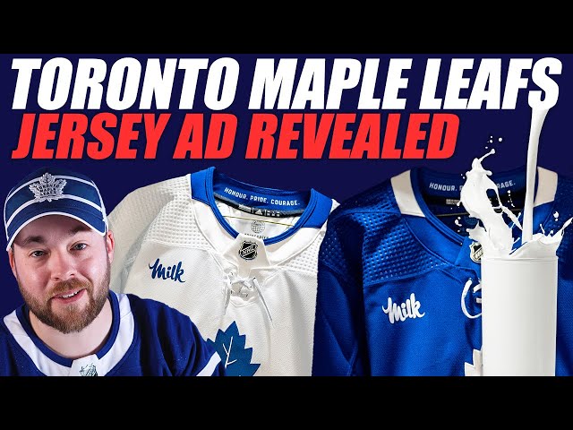 Toronto Maple Leafs Milk Ad Jerseys are Disgusting