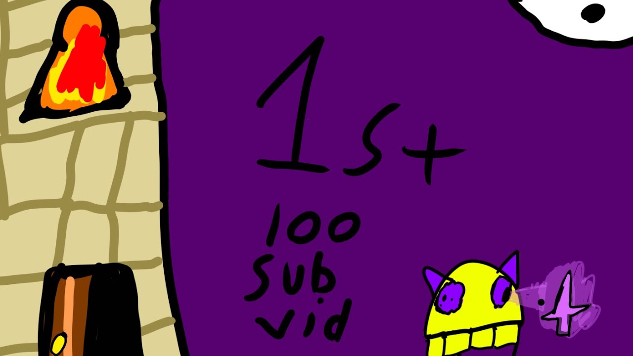 Me playing geo dash with my mic off in the tower map (100 subs vid 1)