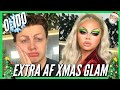 Extra Festive Drag Makeup Tutorial | 0-100