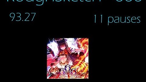 (sound space) RoughSketch - 666 (93.27) (11 pauses)