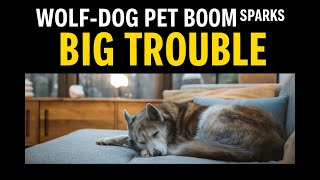 Demand for wolf-dog hybrid pets is surging—and that's a huge problem