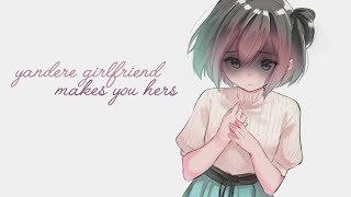 [ASMR] Yandere Girlfriend Won't Let You Go & Makes You Forever Hers~ [Binaural] [Personal Attention]