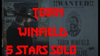 Red Dead Online - Legendary bounty Tobin Winfield (captured alive 5 stars difficulty)