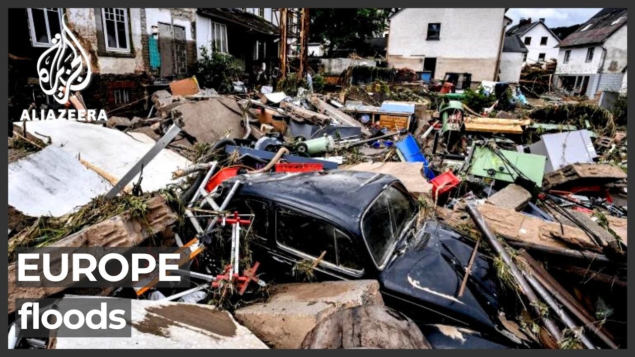 لقي ما لا يقل عن 33 شخصاً مصرعهم جراء الأمطار الغزيرة التي ضربت غرب ألمانيا