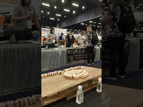 day two of Blade Show about to begin!