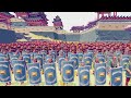 200x roman army attack samurai castle  totally accurate battle simulator tabs