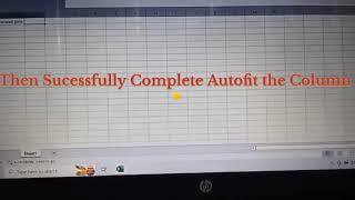Excel trick cell Autofit। Easy Shortcut👍🏻🔥।
