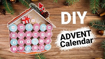 DIY 🏠🎄ADVENT HOUSE Calendar | Christmas Crafts | Toilet Paper Roll Advent Making
