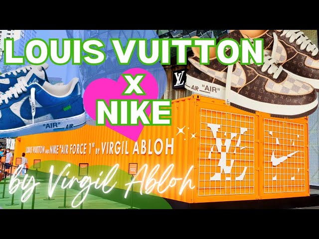 Louis Vuitton x Nike Air Force 1 Low “Triple Black” by Virgil Abloh Video:  @younglord