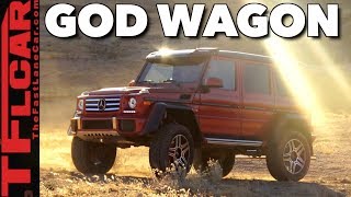 Here's Why the G550 4x4 Squared Is The Most Amazing MercedesBenz Of All!