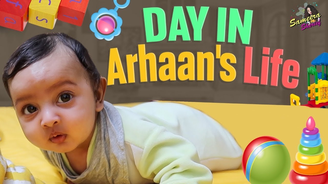 Download Day In Arhaan's Life | 4 Months Sleep & Feed Schedule | How To Schedule Baby's Day | Sameera Sherief