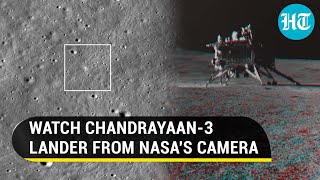 NASA Releases Picture Of Chandrayaan-3 Vikram Lander On The Moon's Surface | Watch