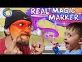 Drawing on walls with real magic markers no shawn fv family vlog  diy on tik tok