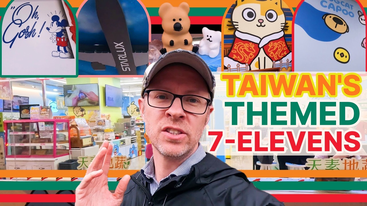 I Can’t Believe This is a 7-Eleven... (Taipei Themed Store Tour)