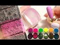 How to Stamp with Nail Art Pigments
