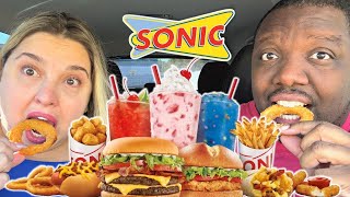Trying SONIC Items We've NEVER TRIED BEFORE! [Food Review]