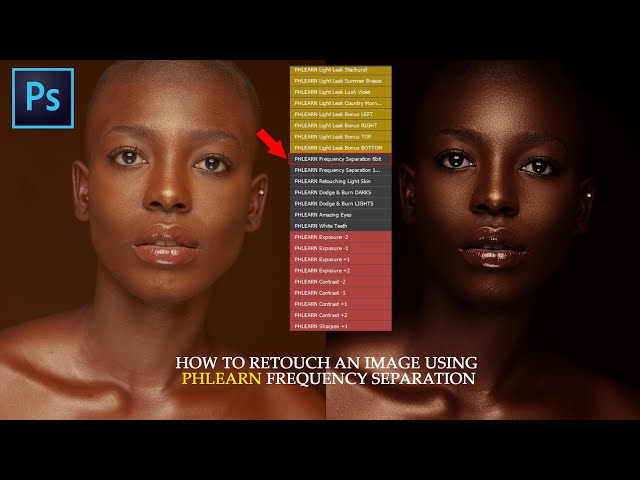 HOW TO RETOUCH AN IMAGE WITH PHLEARN FREQUENCY SEPARATION class=