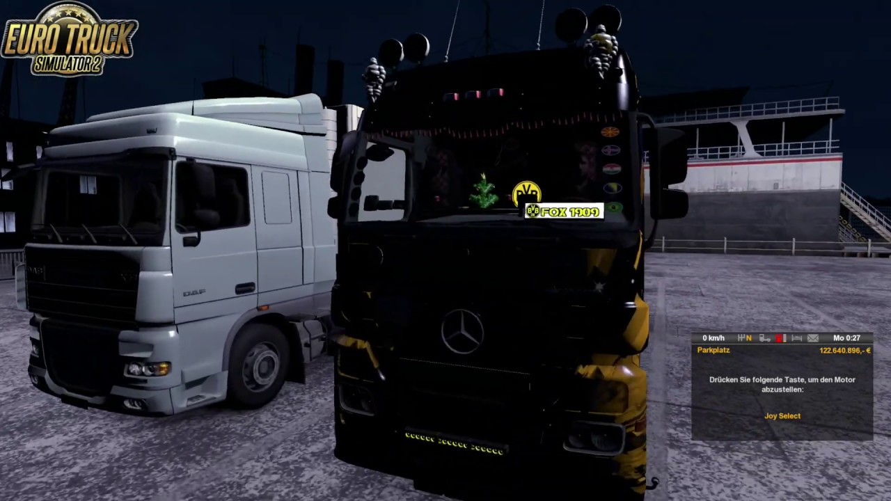 (ETS2 v 1.33) MERCEDES ACTROS MP2 AND MP3 SOUND by Leen - YouTube