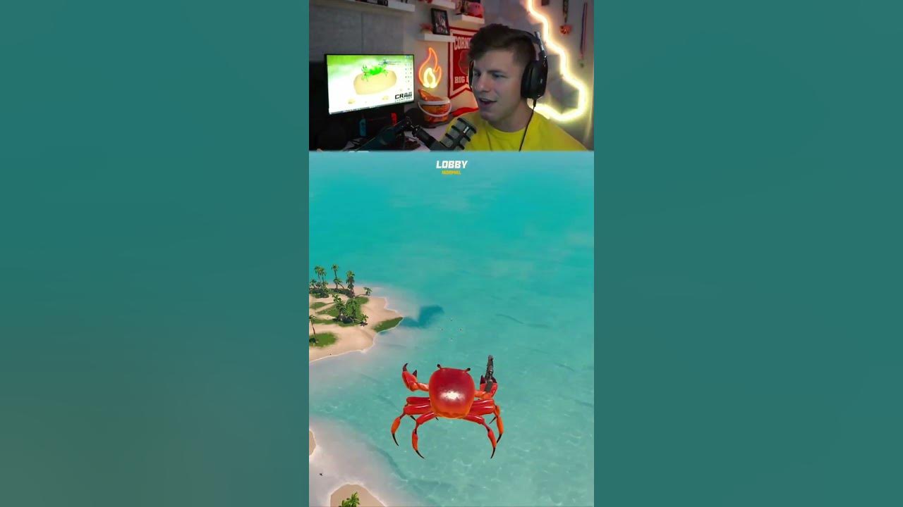 Getting to the secret island in Crab Champions @Crab Champions #crabch