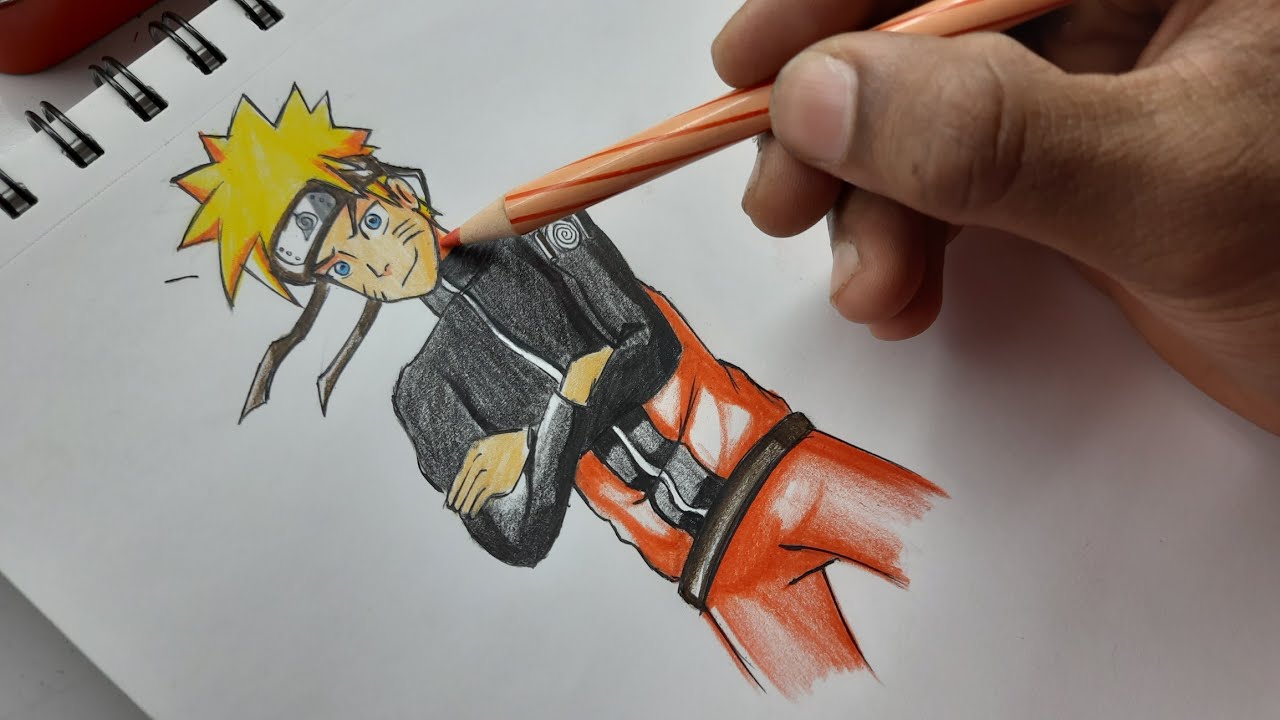 Drawing Pencil Art - Finished #narutosageofsixpath #drawing #Naruto  #uzumakinaruto