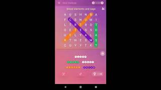 Word Search Pro Daily May 30 2019 | Word Search Bread elements and sage