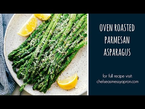 Easy Oven Roasted Parmesan Asparagus