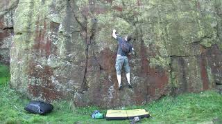 Wilton 1 - Gareth&#39;s Wall (6A+) - first ascent