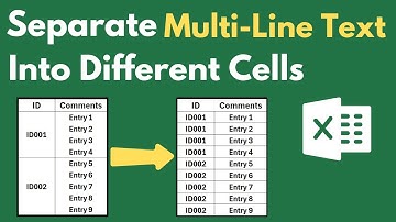 SPLIT Multiple Lines in a Cell Into SEPARATE ROWS- Using Power Query