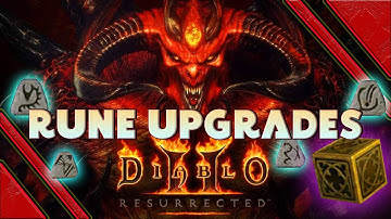 Diablo 2 Resurrected how to upgrade Runes - How to make them better quality