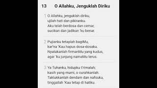 NKB 13 O ALLAHKU ,JENGUKLAH DIRIKU