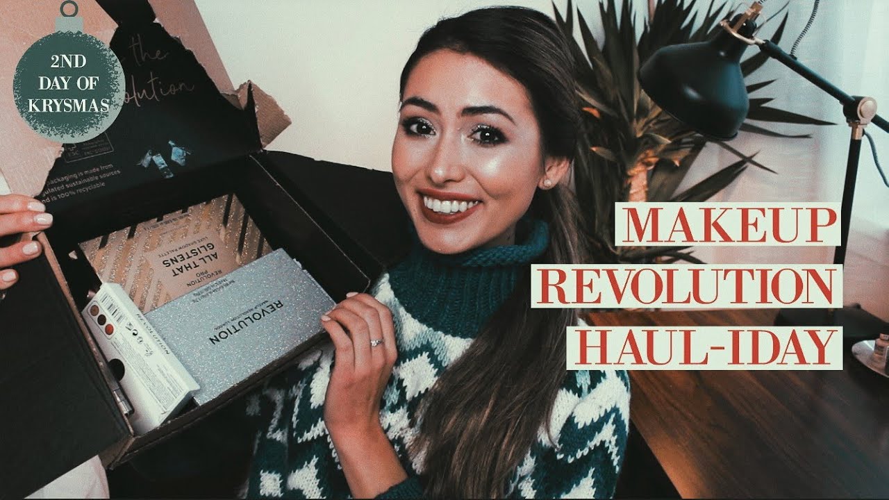 NEW DRUGSTORE HOLIDAY MAKEUP RELEASES Makeup Revolution Haul & Review