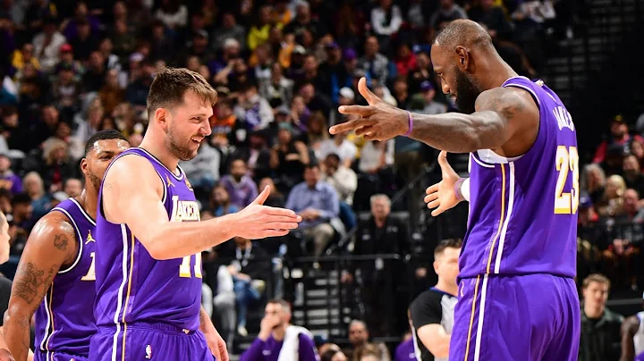 Luka 45 Pts Triple Double! LeBron Another Poster 40 Years Old vs Jazz!