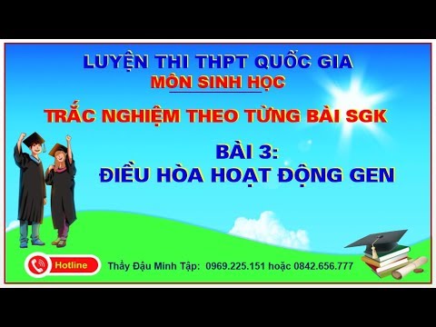 Video Trắc nghiệm sinh học 12 Bài 3. Điều hòa hoạt động gen - youtube