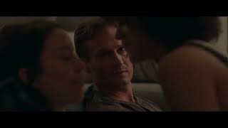Britt Lower and Nathalie Emmanuel Hot Kiss Scene Holly Slept Over 4K