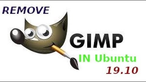 How to remove gimp software in ubuntu (In 2 min only)!