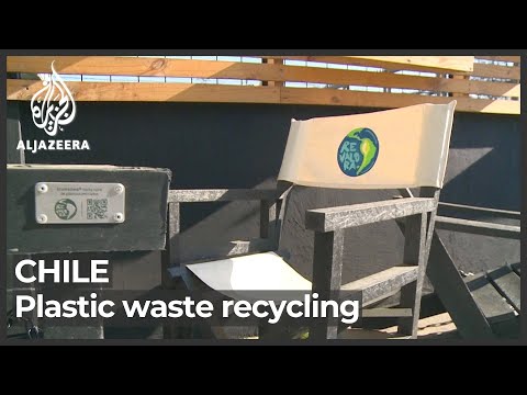 Chile: Companies recycle plastic waste to make building materials