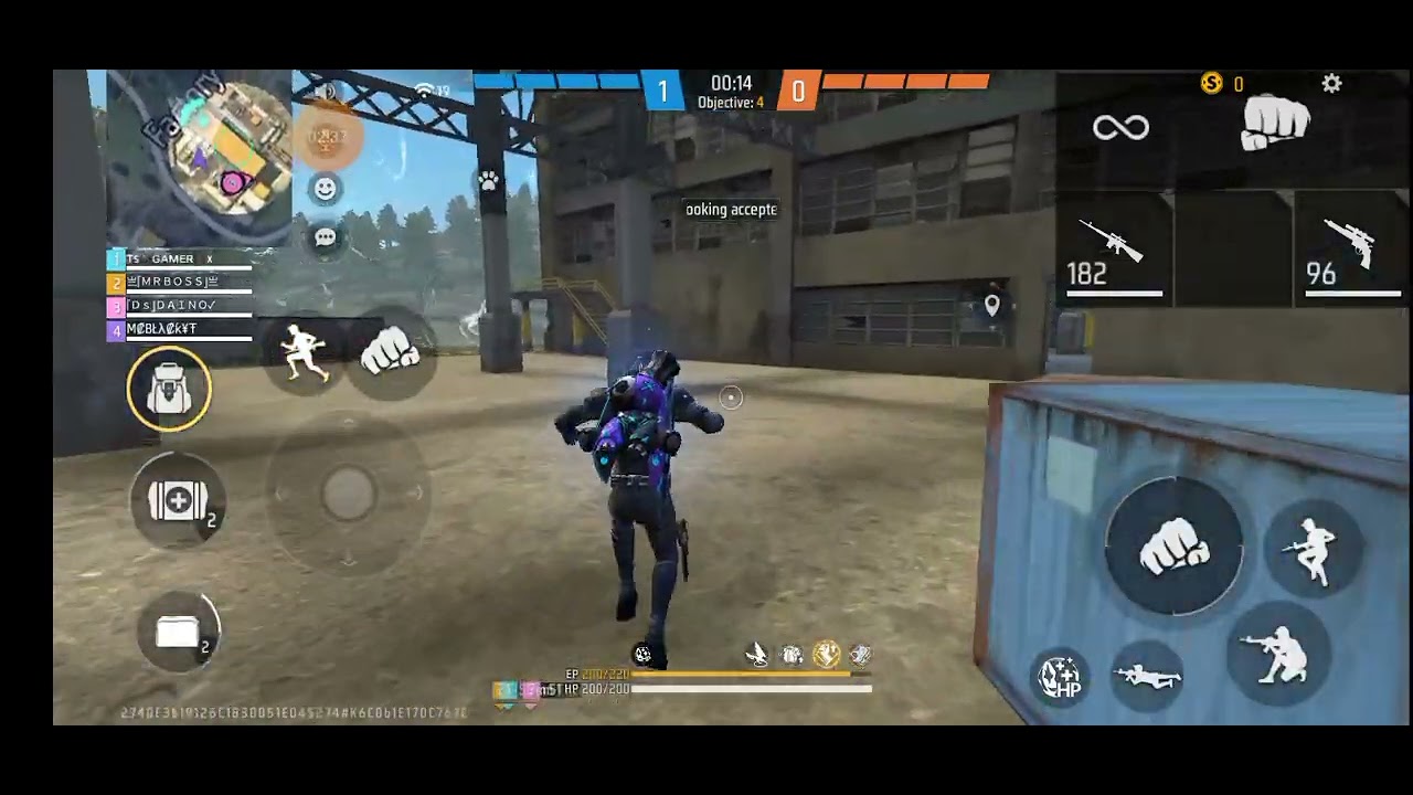 PLAY FREE FIRE CS RANKED PUSH OP GAMEPLAY 😎 - YouTube