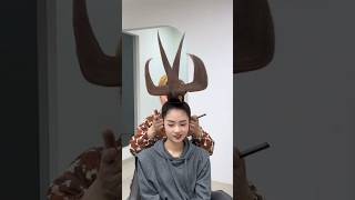 Hair style in china 🥹 ~ mini wowoodworkingod toy - art / hand craft /skills#video #shorts #viral