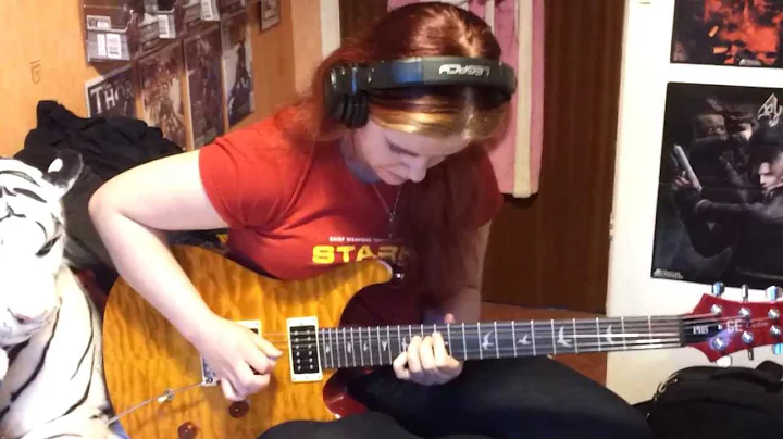 Crystal Planet (Joe Satriani) Guitar Cover - Amy L...