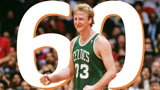 Larry Bird 60 point full game highlight highest score Celtics vs Hawks#larrybird  #celtics