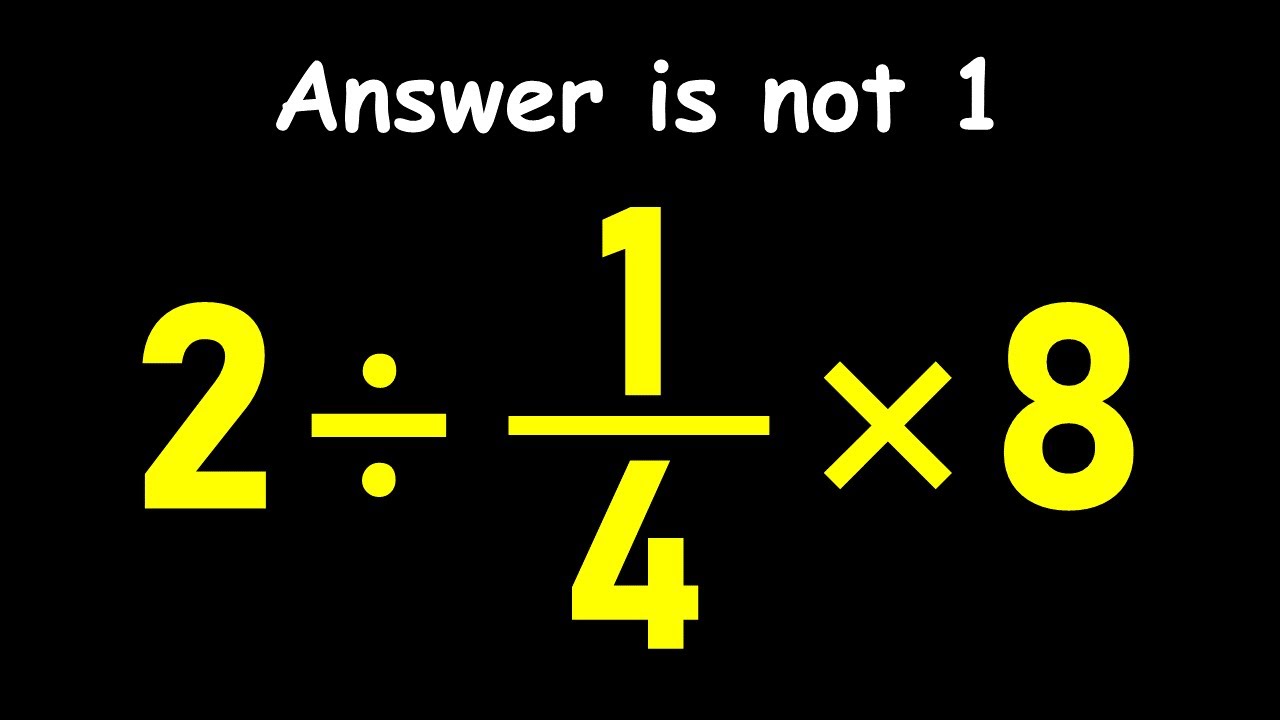 Simple Mean Problem This Simple Math Problem Will Surprise You! - YouTube