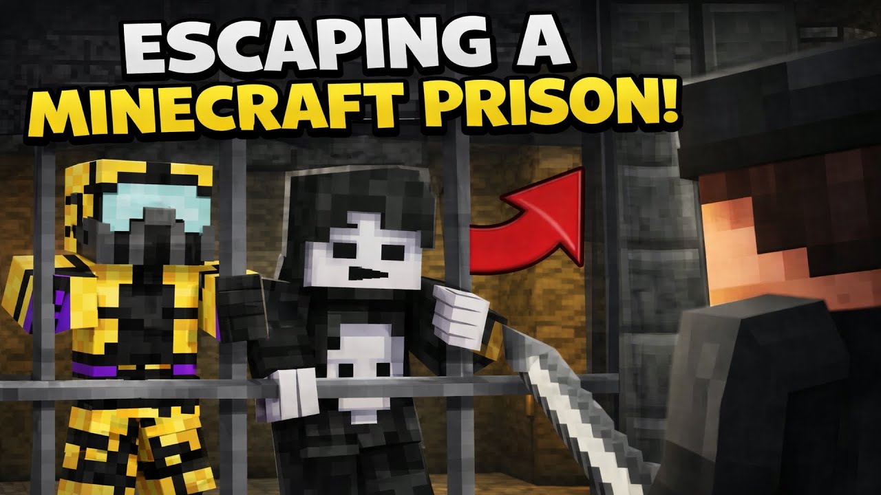 Can We Escape Minecraft's HARDEST Prison? - YouTube