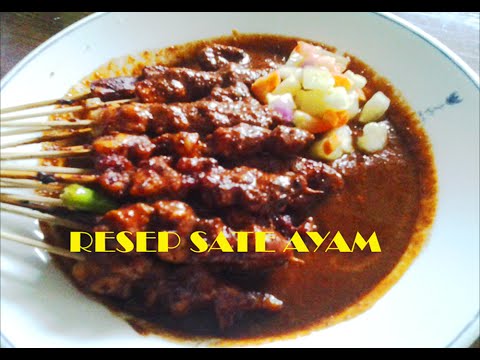  Resep  Cara Membuat Sate  Ayam  Enak  YouTube