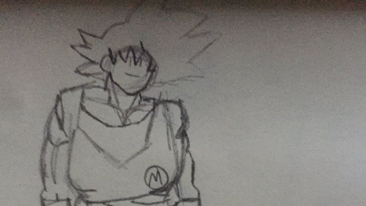 Bad goku drawing! YouTube