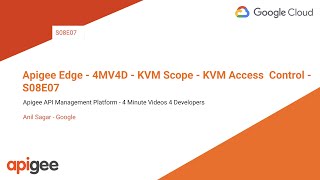 Apigee Edge - 4MV4D - KVM Scope - KVM Access  Control - S08E07