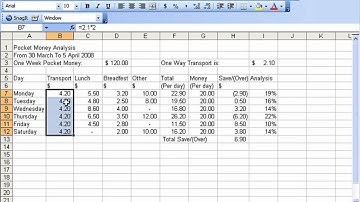 Microsoft Excel 2003 4-6 增加与减少小数位数 (Increase and decrease decimal)