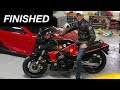 FINISHED Top Gun motorcycle build! Kawasaki GPZ900