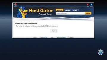 How to upgrade php 5 2 to 5 3 using HostGator cPanel