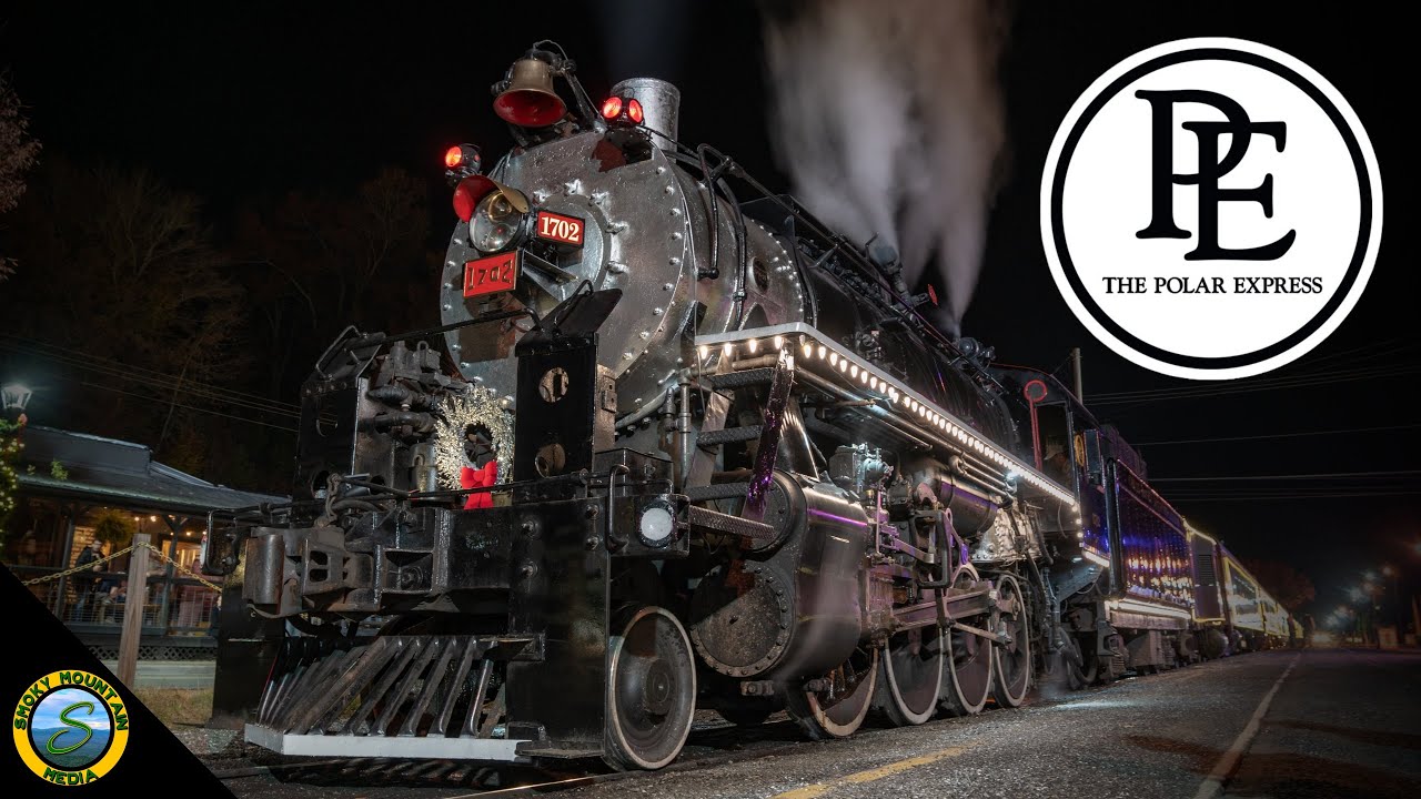 GSMR 1702 тянет POLAR EXPRESS [4K]